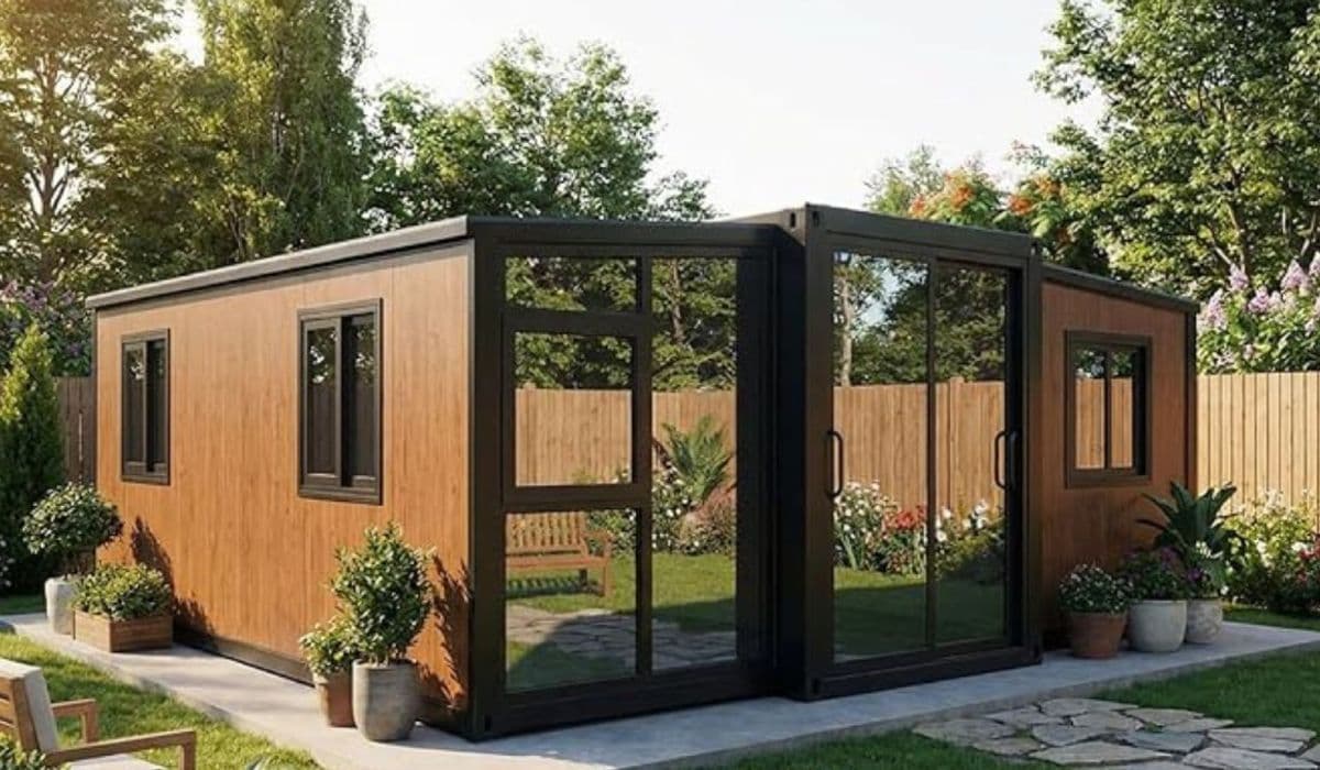 Agentes inmobiliarios, impactados: la casa prefabricada modular con dormitorio, cocina y ducha por menos de 8.000 euros que es furor en Amazon