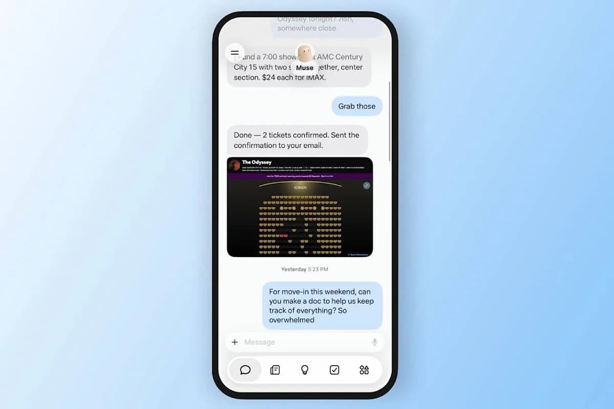 Meta lanza su primer agente de inteligencia artificial, Muse