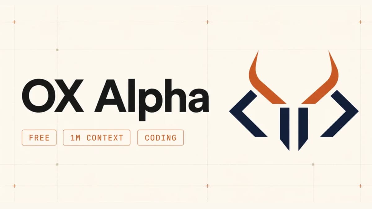 Nace Ox Alpha, una nueva IA de creador desconocido: qué es, para qué sirve y dónde puede usarse