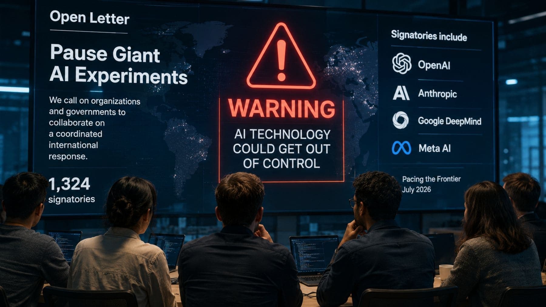Más de 1.000 expertos en IA se unen para pedir que se frene el desarrollo de la inteligencia artificial y lanzan un aviso: «La tecnología podría descontrolarse»
